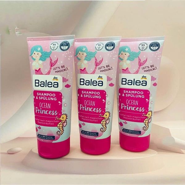 Dầu Gội Xả 2 In 1 Balea Ocean Princess Cho Bé Gái