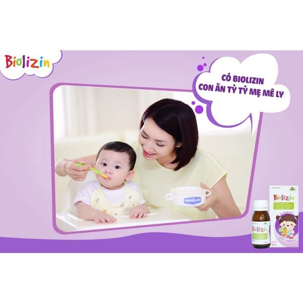 Kẽm Biolizin Hữu Cơ Cho Bé – Ăn Ngon, Tăng Đề Kháng, Hấp Thu Tối Ưu