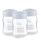 Bộ 3 Bình Trữ Sữa Fatz Baby Cổ Rộng 150ML Hàn Quốc