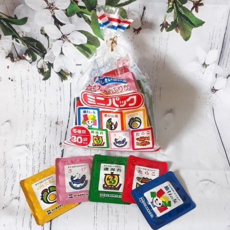 Gia Vị Rắc Cơm Tanaka Nội Địa Nhật Cho Bé Ăn Dặm 6 Vị Gồm 30 Gói Nhỏ