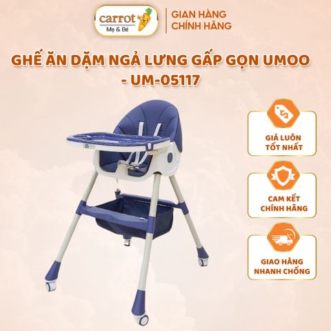 Ghế Ăn Dặm Ngả Lưng Gấp Gọn Umoo Cho Bé- UM-05117