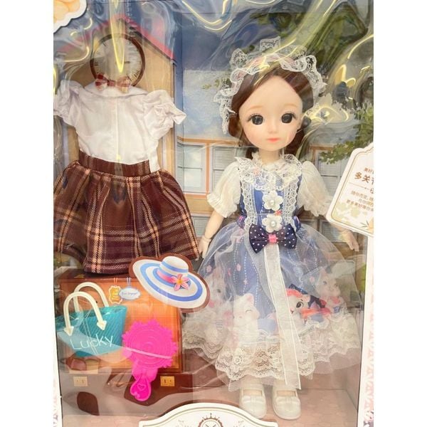 Búp Bê Công Chúa Mayee kèm phụ kiện 966-2, Búp Bê tiểu thư 977-2 Cho Bé
