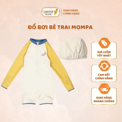Đồ Bơi Bé Trai Mompa 2-6 Tuổi Có Tặng Kèm Mũ