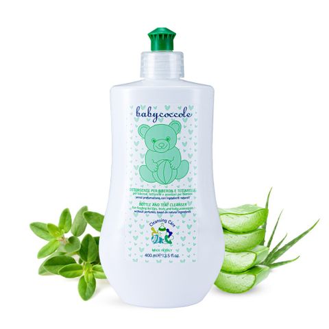 Nước rửa bình chiết xuất cỏ xạ hương và lô hội Babycoccole 0M+ - Siêu Thị Mẹ Và Bé Carrot