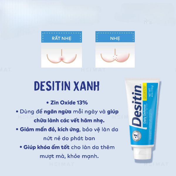 Kem Chống Hăm Và Giảm Hăm Desitin Cho Bé Từ Sơ Sinh