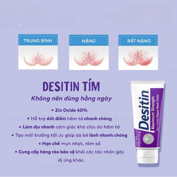Kem Chống Hăm Và Giảm Hăm Desitin Cho Bé Từ Sơ Sinh