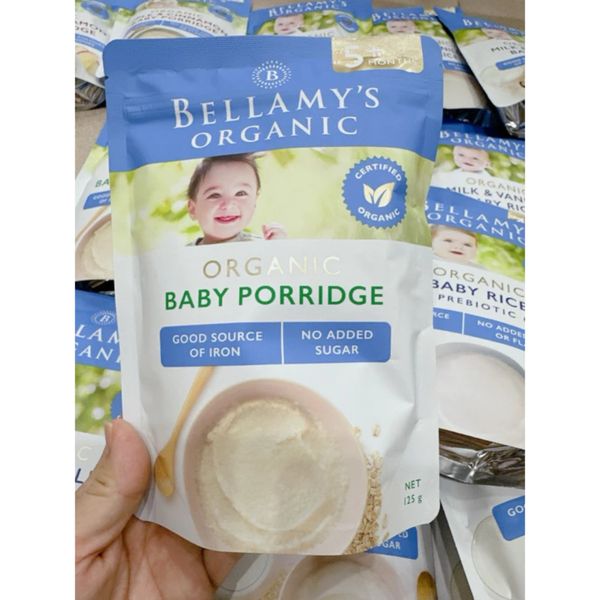 Bột Ăn Dặm Bellamy's Organic Cho Bé Từ 4-6M+ 125G