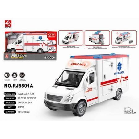 Đồ Chơi Xe Cứu Thương Ambulance J5501A Cho Bé