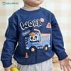 Bộ Dài Tay Nỉ Chéo Ualarogo UR3646, Set Đồ Bộ Cho Bé Trai 1-5 Tuổi