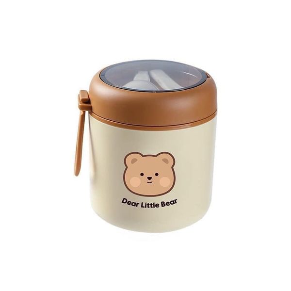 Bình Ủ Cháo Dear Little Bear Kèm Túi Dung Tích 530ML