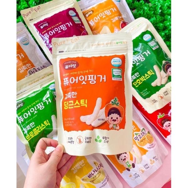 Bánh Que Hữu Cơ NAEBRO Hàn Quốc - Tự Nhiên, Tiện Lợi, Không Phẩm Màu - 30G