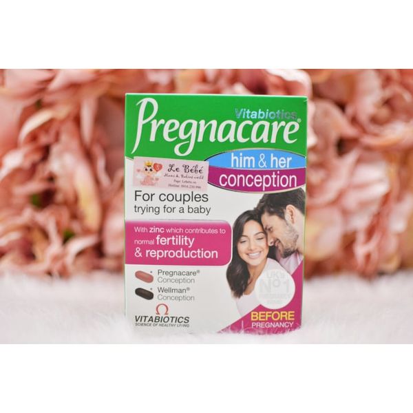 Viên Uống Tăng Cường Khả Năng Thụ Thai Pregnacare Him & Her Conception