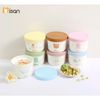 Hũ Sứ Đa Năng 2 Nắp - Misan Có Chia Vạch, Bát Ăn Dặm Cho Bé