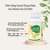Kẹo Canxi Hươu Cao Cổ Hàn Quốc 1 lọ, Tăng Chiều Cao Cho Bé, Phát Triển Trí Thông Minh, Giúp Bé Ăn Ngon Mệng