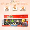 Set 4 Xe Tải Khủng Long Kaimeisheng - 018, Đồ Chơi Xe Tải Cho Bé