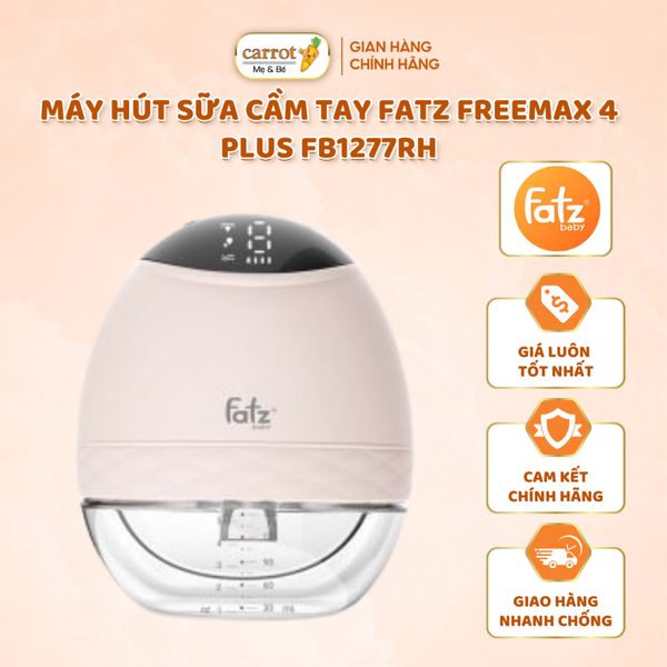 Máy Hút Sữa Cầm Tay Và Không Dây Fatz Freemax 4 Plus FB1277RH
