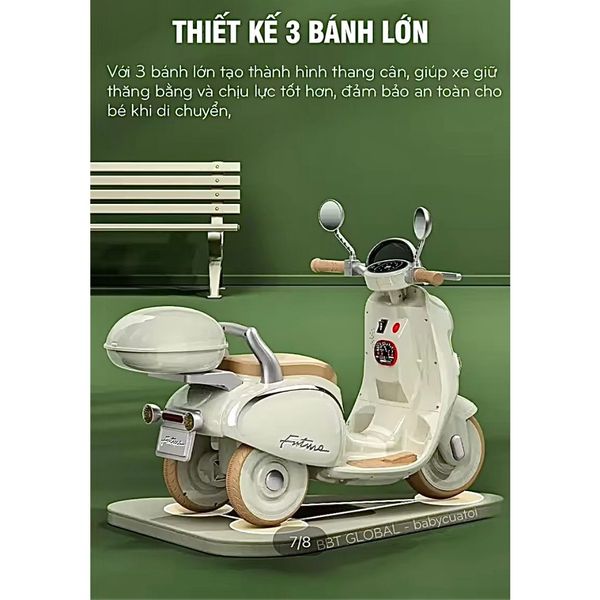 Xe máy điện (Vespa) Futunne  (chiếc)