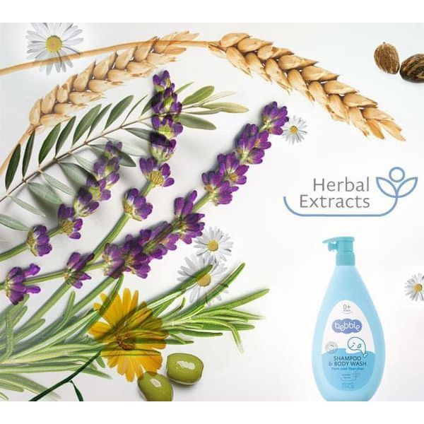 Sữa Tắm Gội Toàn Thân Bebble 400ML, Sữa Tắm 2In1 Cho Bé