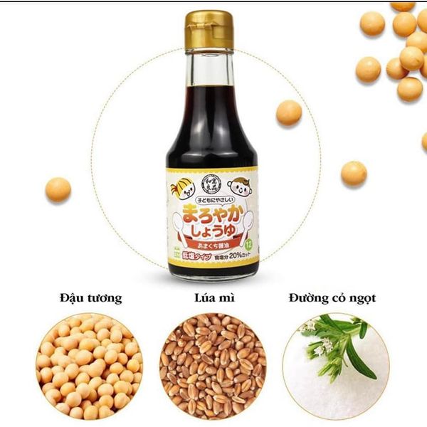 Nước Tương Thanh Vị Wagu Ryohin Cho Bé Ăn Dặm 150ml