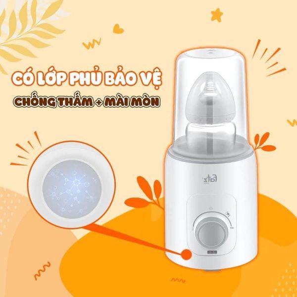 Máy Hâm Sữa Và Tiệt Trùng Fatzbaby Mono 6, Tích Hợp 4 Chức Năng