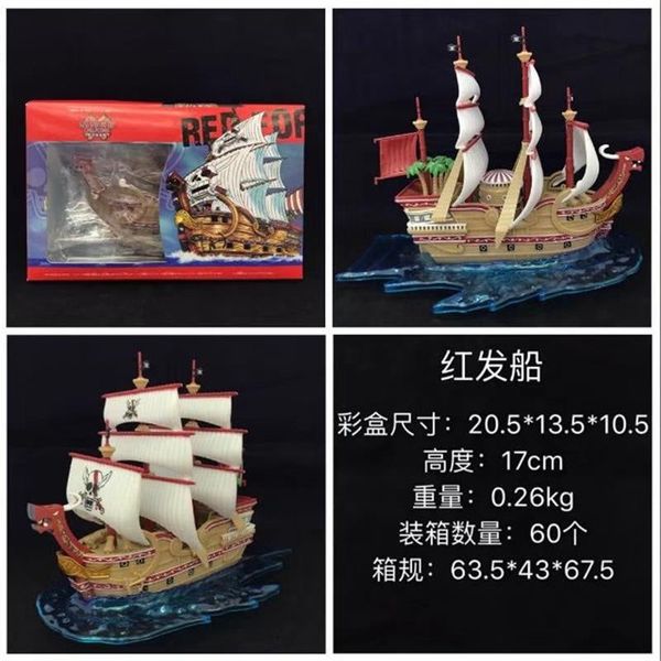 Mô Hình Tàu Red Force Của Shanks Tóc Đỏ - Anime One Piece