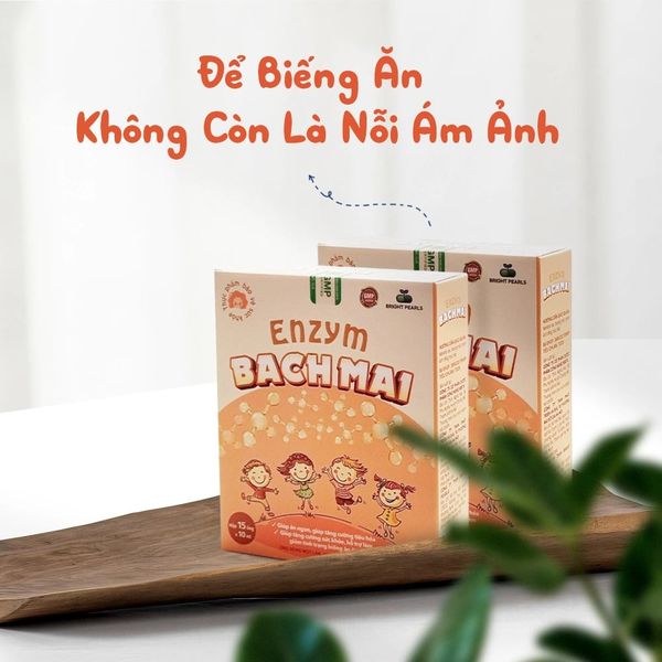 Enzym Bạch Mai, Giảm Biếng Ăn, Tăng Sức Đề Kháng, Giúp Trẻ Ăn Ngon Ngủ Tốt