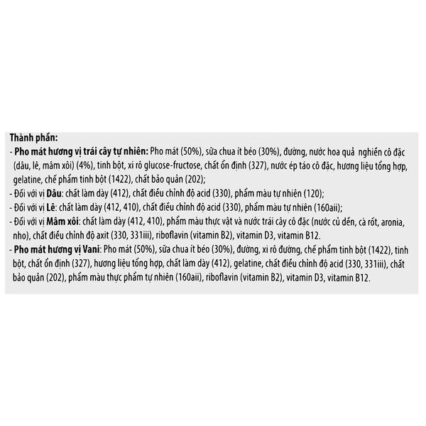 Sữa Chua KIDSMIX Vị Trái Cây Cho Bé Lốc 6 Hộp và 4 Hộp