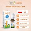 Hazivit Spray D3K2 & DHA, Giúp Phát Triển Chiều Cao, Tăng Cường Hệ Miễn Dịch, Phát Triển Não Bộ
