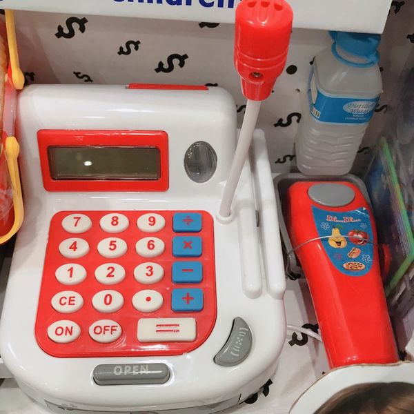 Đồ Chơi Máy Tính T.iền Siêu Thị 023P , Đồ Chơi Thông Minh Cho Bé