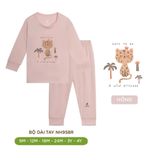 Bộ Quần Áo Dài Tay Lullaby , Vải Mềm Mịn Chất Lượng Cho Bé Gái Từ 6M - 4 Tuổi