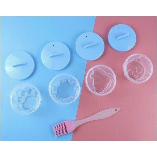 Khuôn Làm Bánh Plan,  Pudding, Rau Câu Cho Bé - Sét 4 Hộp