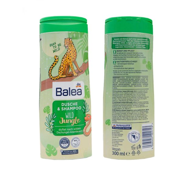Sữa Tắm Gội Balea 2In1, 4In1 Cho Bé 1y+ Dung Tích 300ML