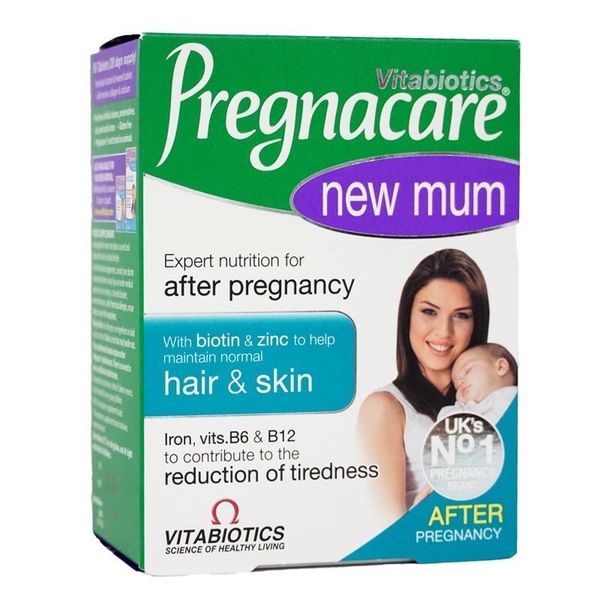 Viên Uống Pregnacare New Mum 56 Viên Dành Cho Phụ Nữ Sau Sinh