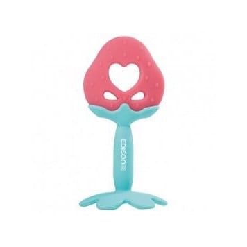 Gặm Nướu EDISON MAMA Nhật Bản Hình Trái Dâu, An Toàn Cho Bé 3M+
