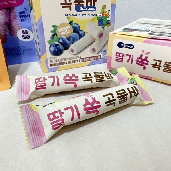 Bánh Cuộn Kem Bebecook Hàn Quốc Hộp 40G