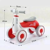 Xe Chòi Chân Thăng Bằng Super Car Cho Bé - 4 Bánh, Bền, Gọn, Đẹp (chiếc)