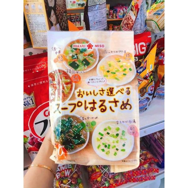 Mì Miến Ăn Liền Ngũ Vị HIKARI MISO Nhật Bản Cho Bé Từ 12M+