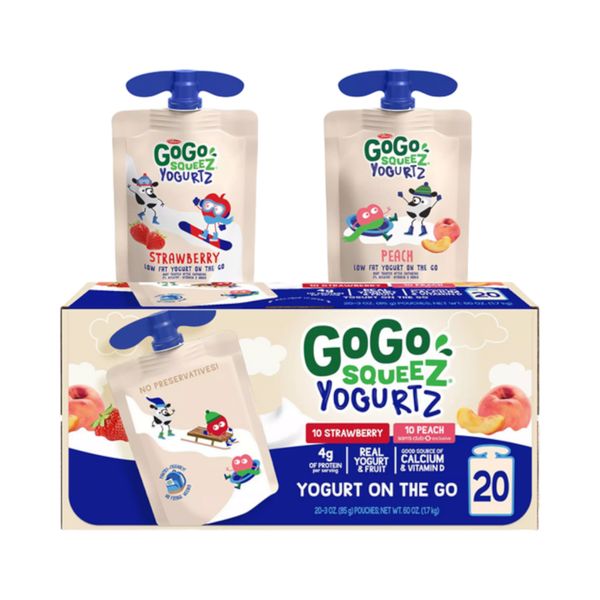 Sữa Chua Gogo Vị Dâu Chuối 85G Và Vị Dâu Dạng Túi