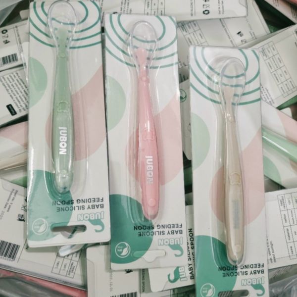 Thìa Ăn Dặm SILICON JUBON Cho Bé