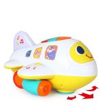 Đồ Chơi Máy Bay Học Tập Dùng Pin HOLA Cho Trẻ 12 Tháng + Nhựa ABS - Siêu Thị Mẹ Và Bé Carrot