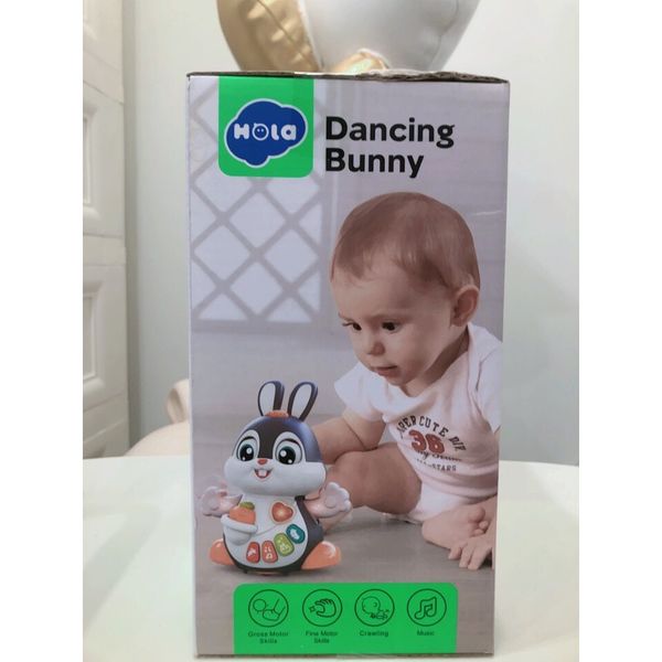 Đồ Chơi Thỏ Nhảy Múa Cho Bé, Đồ Chơi Thỏ ghi Hola HE9991