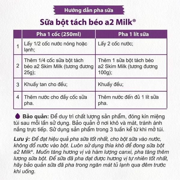 Sữa A2 Full Cream Milk 1kg Cho Trẻ Trên 1 Tuổi