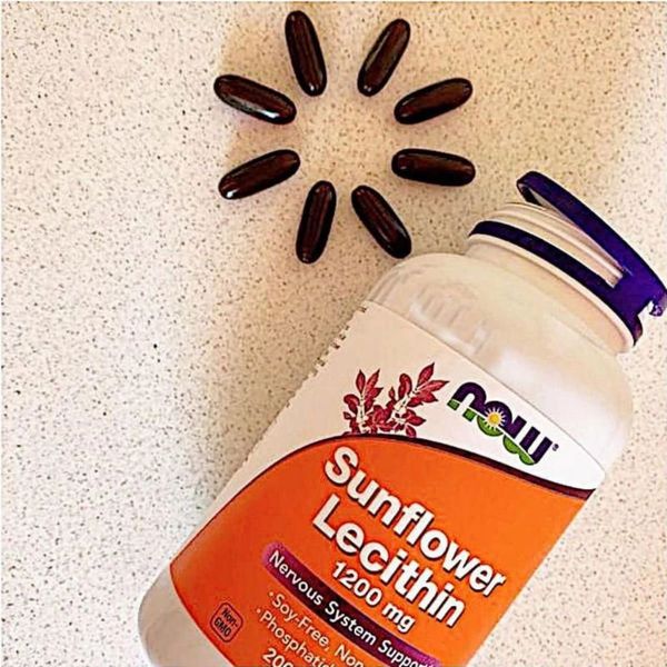 Viên Uống Chống Tắt Tia Sữa Lecithin 1200MG Now Sunflower