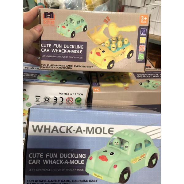 Đồ Chơi Đập Chuột Ô Tô Đa Năng Cho Bé Rui Bai Teng (hộp)
