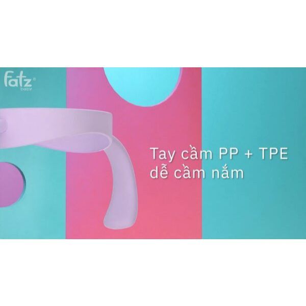 Bình Nước Fatzbaby FB0298BT-X PPSU Bật Hút Hai Tay Cầm 250ML Cho Bé 6M