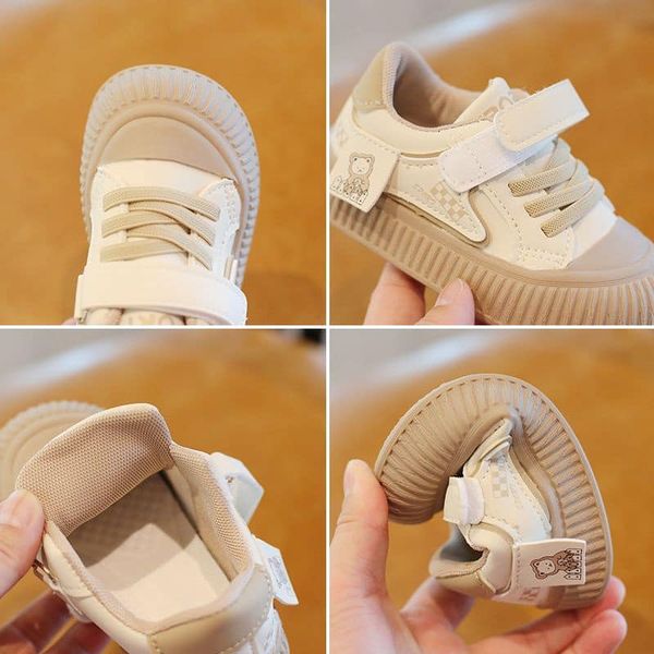 Giày Thể Thao Bằng Da Thời Trang - Xuân Thu Dành Cho Bé