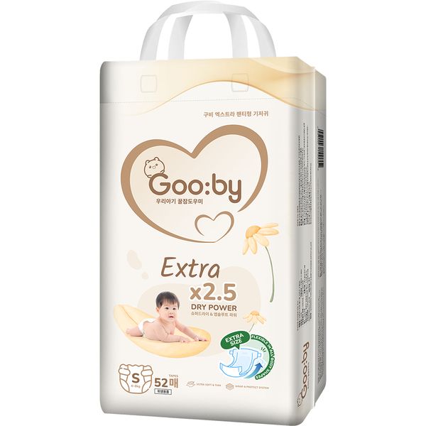 Tã - Bỉm dán Gooby Extra size Newborn 66 miếng (~5 kg)