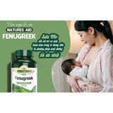 Viên Uống Lợi Sữa Cỏ Cà Ri Natures Aid Fenugreek 500mg, Anh 90 Viên