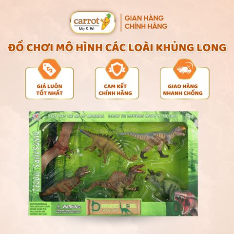 Đồ chơi mô hình các loài khủng long cho bé vừa học vừa chơi