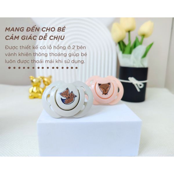 Ty Ngậm Tommee Tippee Fun-Friends Vui Nhộn Cho Bé  0-6, 6-18 Tháng